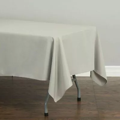 Tablecloth 60 X 102 In Rectangular Polyester Tablecloth Wedding Event Party • $14.99