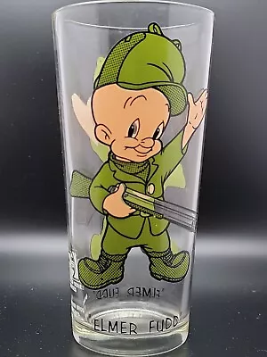 ELMER FUDD Looney Tunes Pepsi Collector Series Drinking Glass Warner Bros 1973 • $8.99