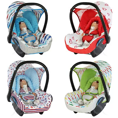 Car Seat Cover Replacement Fits Maxi Cosi CabrioFix 0+ Infant Carrier FULL SET • £11.99