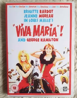  Viva Maria ! - Brigitte Bardot Jeanne Moreau George Hamilton RARE DVD L/NEW+ • £16.99