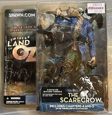 McFarlane Monsters Twisted Land Of Oz The Scarecrow Action Figure 2003 NEW RARE • $14.99