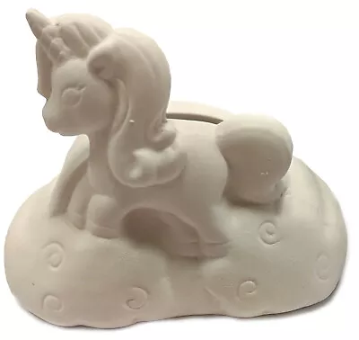 Paint Your Own Unicorn Money Box Ceramic Piggy Bank Childrens Activity Craft Kit • £6.95