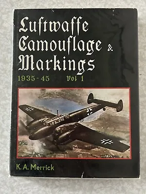 Luftwaffe Camouflage And Markings 1935-45 Vol 1 • £20