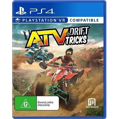 $37.77 • Buy ATV Drift & Tricks (PS4) ✓NEW ✓OZI PlayStation VR Virtual Reality Quad Bike Game
