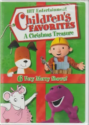 Childrens Favorites Christmas DVD New Bob The Builder Barney Angelina Kipper • $2.95