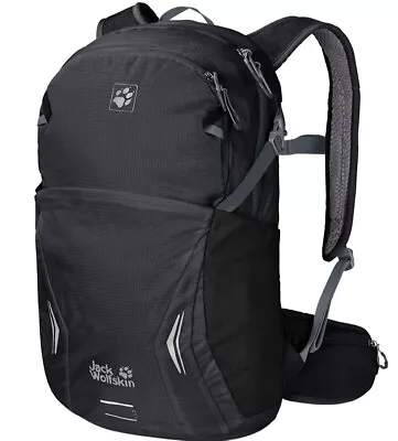 Jack Wolfskin Moab Jam 24 Backpack Brand New With Tags Black • £79.99