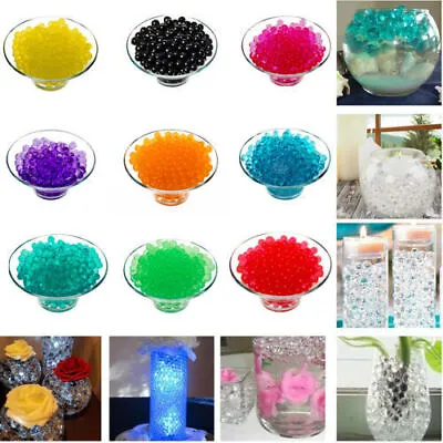 10000 Orbeez 16 Colours Water Beads Vase Magic Balls Decor Gift Party Uk Wedding • £3.29