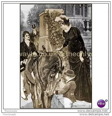 NEW HORSE MODERN REPRODUCTION OF PRINT C1892 • £9.97