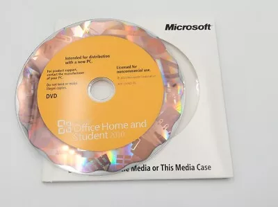 Microsoft Office Home-Student 2010 Pack For 1 PC  DVD W/Key • $18.96