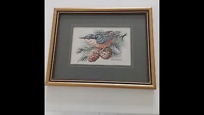 £5 • Buy J J Cash Jacquard Loom Artistry Nuthatch Picture Small