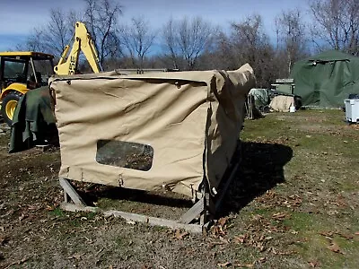 Military Surplus Cargo Cover Vehicle 2 Man Crew Truck Trailer M998 Hmmwv Army • $245