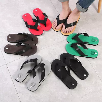 New Mens Women Beach Pool Flip Flops Sandals Slippers EVA Home Casual Shoes • $5.75