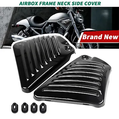 ABS Vent Airbox Neck Side Air Intake Covers Mount For Harley V-Rod Muscle VRSCF • $35.13