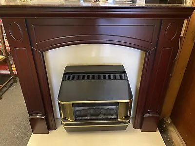 Mahogany Effect Fire Surround Fireplace Mantle- Ex Display • £50
