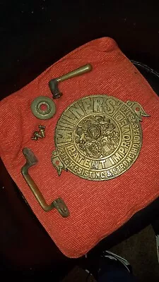 £65 • Buy Milners Safe Plaque And Handles 