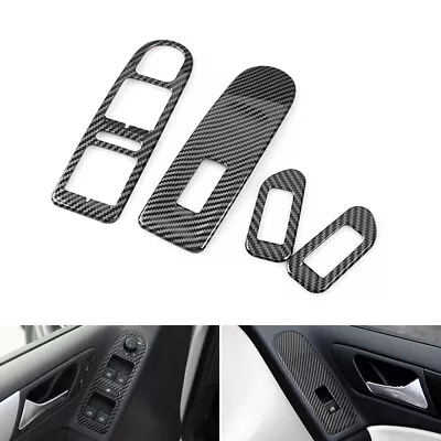 Car Interior Window Switch Control Panel Pull Cover Trim Kit For VW Golf 6 10-13 • $16.37