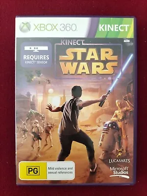 Kinect Star Wars | PAL | 2012 | Microsoft Xbox 360 No Manual Free Postage Aus • $12.90