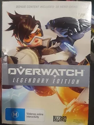 Overwatch Legendary Edition Pc Dvd-rom Blizzard Cult Hero Computer Game Dvdrom  • $64.95