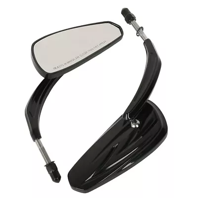 Motorcycle 8mm Rear View Mirrors For Harley Sportster XL Softail Touring Models • $34.80