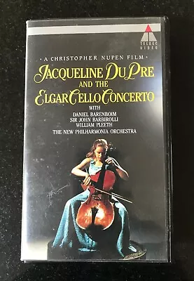 Jacqueline Du Pre And The Elgar Cello Concerto VHS  • £1.99