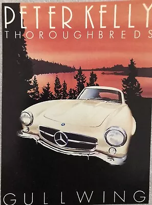 Mercedes Benz 300SL Gullwing Postcard 1st On EBay Car Poster. Rare Own It! • $4.99