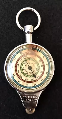 TACRO Opisometer MAP MEASURING TOOL Rolling GERMANY Damaged  Crystal  • $24