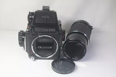 Mamiya M645 Cds Prism Finder Medium Format Film Camera + Sekor C 210mm F/4 Lens • $299