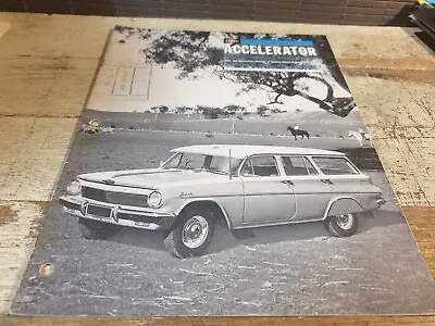 Aug  1962 HOLDEN Nasco ACCELERATOR Mag - EJ WAGON Cover  • $45