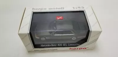 Mercedes-Benz 600 SEL Limousine  Herpa [070034] • $55