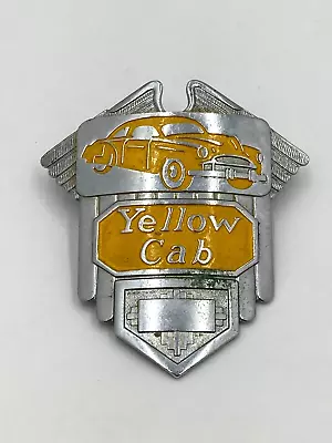 $62.99 • Buy Vintage Fifth Avenue Uniform Company Yellow Cab Taxi Driver Uniform Hat Badge