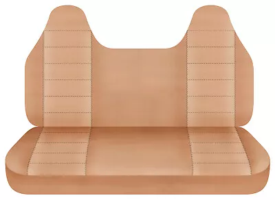 Taupe Bench Seat Cover W/molded HR Fits Toyota Tacoma/Ford Ranger... • $70.39