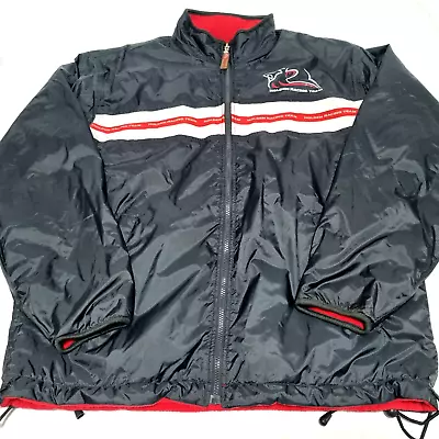 Holden Racing Team HRT Jacket Adult Men Size XL Red Grey Reversible Full Zip • $239.96