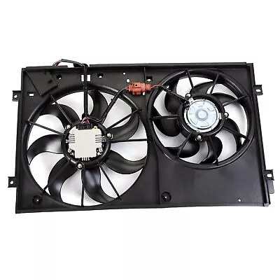 Radiator Condenser Cooling Fan Assembly For 05-13 Volkswagen Jetta 05-13Audi • $85.98