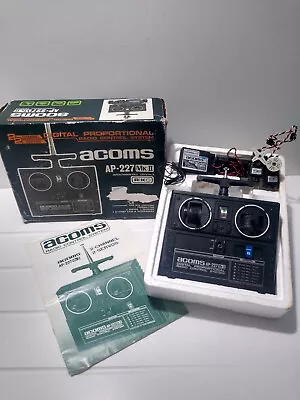 ACOMS SET Transmitter Receiver 27Mhz TECHNIPLUS MK2 Controller Matiya AP-227 • £89.99