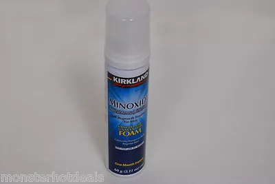 1 Month Supply Of Kirkland Foam Minoxidil 5% Mens Hair Loss Regrowth Shampoo • $19.79