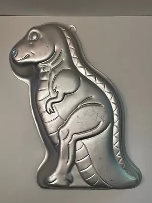 Partysaurus T-Rex Wilton Cake Pan / Mold - Model #2105-1280 - Vintage 1987 • $9