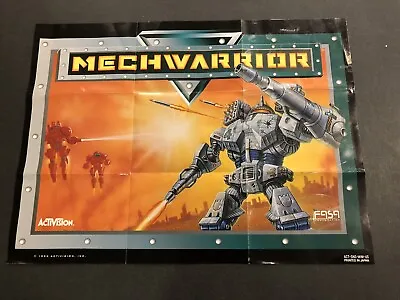 Mechwarrior Snes Poster Insert • $19.95