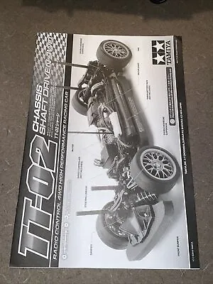 11053610 Tamiya TT02 Chassis Kit Instruction Manual NSX/Mercedes/BMW/Audi • $4.99