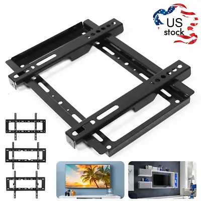 Fixed/Full Motion TV Wall Mount Bracket Fit For 14 22 32 40 42 46 50 55 60 65 70 • $10.33