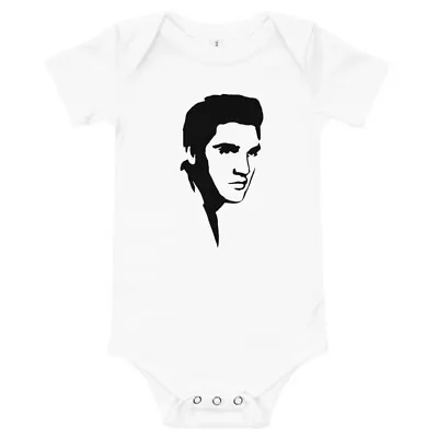 £8.99 • Buy Elvis Baby Vest (newborn) Alternative Music Fan Gift New Baby FREE UK POSTAGE