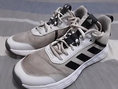 Adidas Adiwear Men's Lightmotion Athletic Running Shoes Sz 9 White -H00469 • $14.99