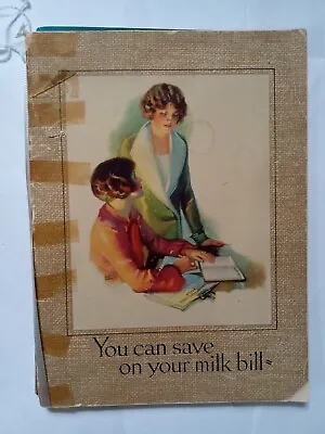 1926 VINTAGE Pet Milk Company You Can Save On Your Milk Bill Booklet 20's Books • $3.50