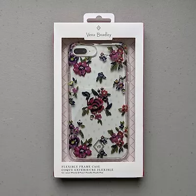 Vera Bradley Iphone 8 Plus/7Plus/6sPlus/6 Plus Flexible Frame Case NEW IN BOX • $8