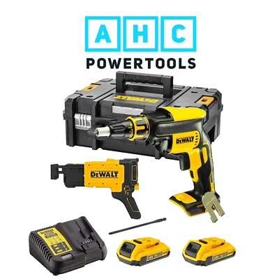 Dewalt DCF620D2K Collated Drywall Screwdriver 18V Cordless Brushless (2 X 2Ah) • £229.95