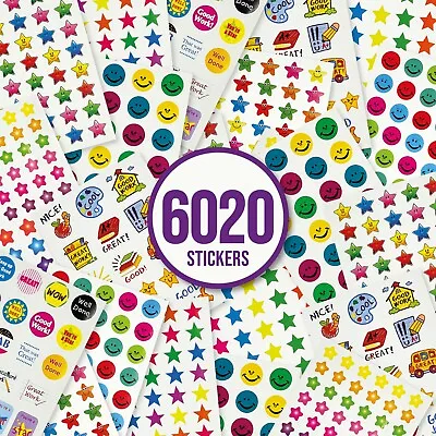 £7.49 • Buy Reward Stickers For Children 6020 Teacher Motivational Stickers School Supplies