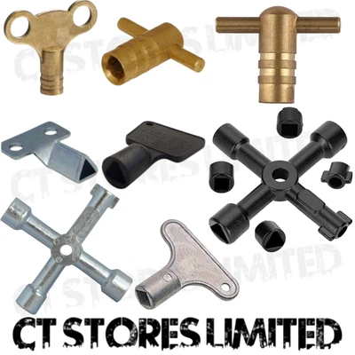 £2.46 • Buy New Meter Box Keys Brass And Plastic Triangle Key Electric Gas Meter Box