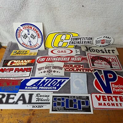 Lot Of 19 Automotive Tool Box Stickers Vertex VP Hoosier Mac Tools West Coast  • $12.74