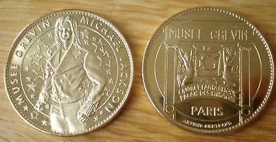 Michael Jackson Museum Grevin Paris France Coin Mickael • $18.95