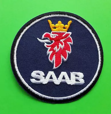 Saab Scania Swedish Car Truck Rally Motorsport Racing Embroidered Patch • $4.21