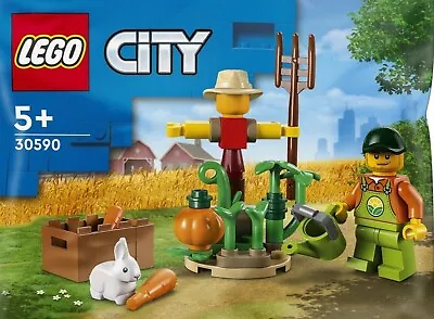 NEW SEALED 30590 Lego Farm Garden & Scarecrow Polybag • $9.50